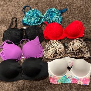 7 Victoria secret bras